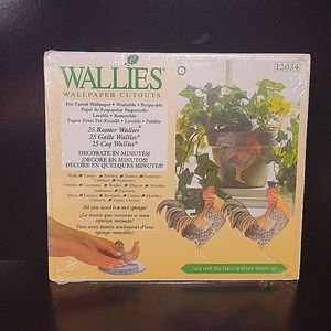 Rooster Wallies Wallpaper Cutouts #12034